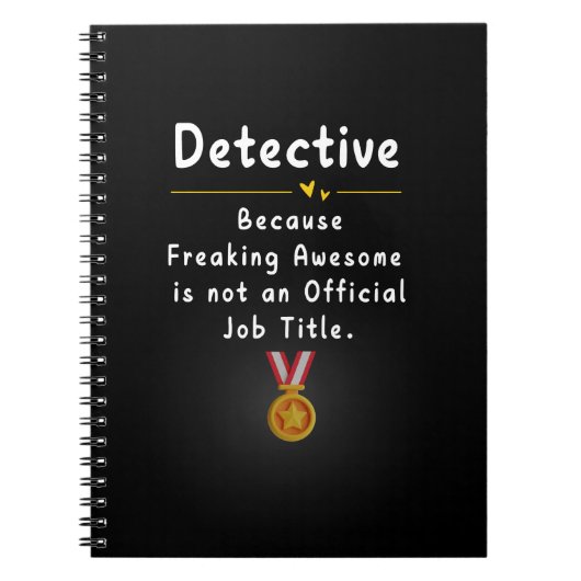探偵 ノートブック (正面)