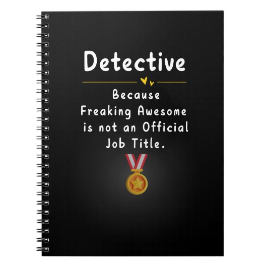 探偵 ノートブック (正面)
