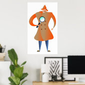 探偵 ポスター (ホームオフィス)