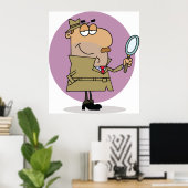 探偵 ポスター (ホームオフィス)