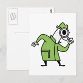 探偵 ポストカード (正面/裏面)