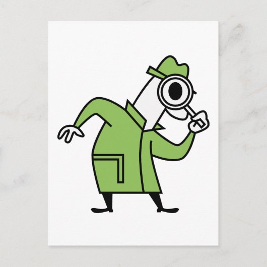 探偵 ポストカード (正面)