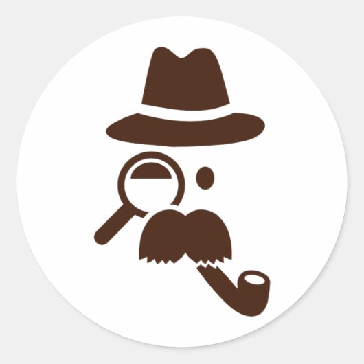 探偵 ラウンドシール (正面)