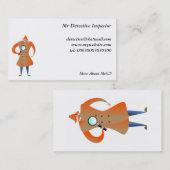 探偵 名刺 (正面/裏面)