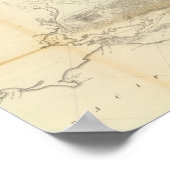 探査と調査の一般地図 ポスター (角)