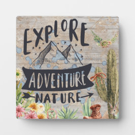 探査待ち フォトプラーク