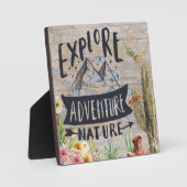 探査待ち フォトプラーク (正面)