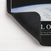 探査：感動的引用文1 マウスパッド (コーナー)