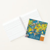 探査・発見の視覚史世界地図 ノートブック (内部)