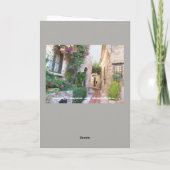 探検する絵のような道 カード (裏面)