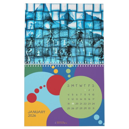 探検の想像 カレンダー (1月 2026)