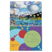 探検の想像 カレンダー (2月 2026)