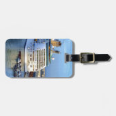 探検家の厳格なパーソナライズ ラゲッジタグ (正面横)