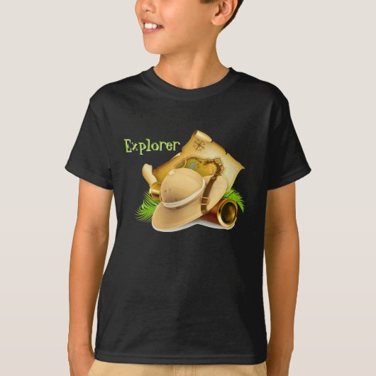 探検家 Tシャツ (正面)