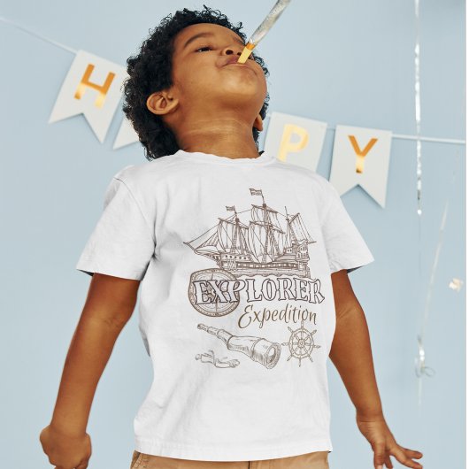 探検隊 Tシャツ