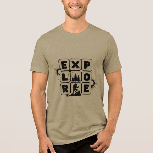 探検 トライブレンドＴシャツ (正面)