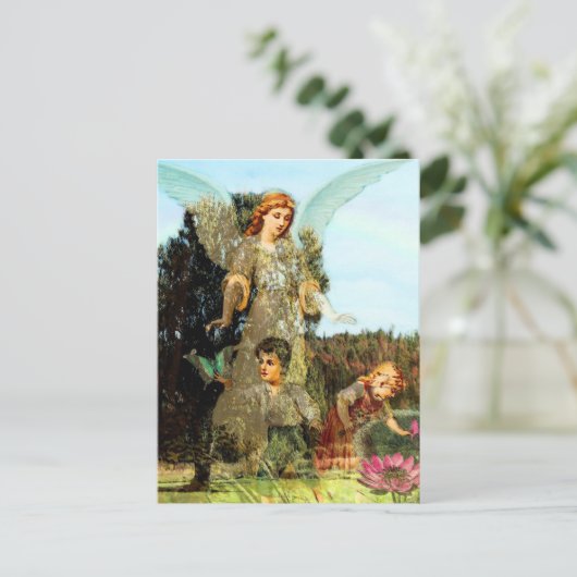 探検 - 守護天使が見守る ポストカード (スタンド正面)