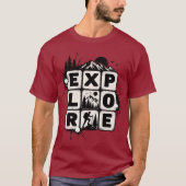 探検 Tシャツ (正面)