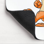 探求のオレンジTecho マウスパッド (コーナー)