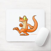 探求のオレンジTecho マウスパッド (マウス)