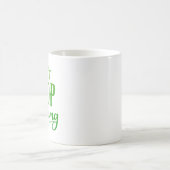 探求を止めるな コーヒーマグカップ (中央)