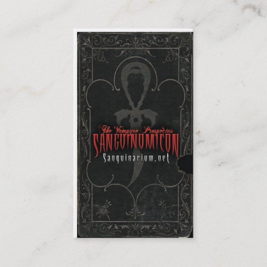 探求カード#1 名刺 (正面)