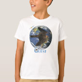 探求衛星はティーをからかいます Tシャツ (正面)