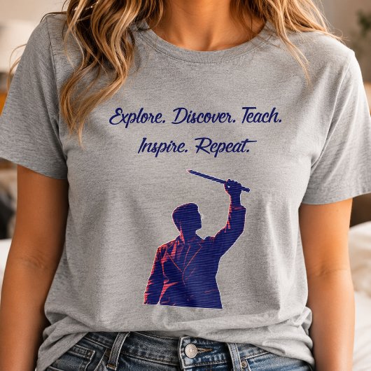探求 発見 指導 刺激 循環 サイエンス ライフ Tシャツ