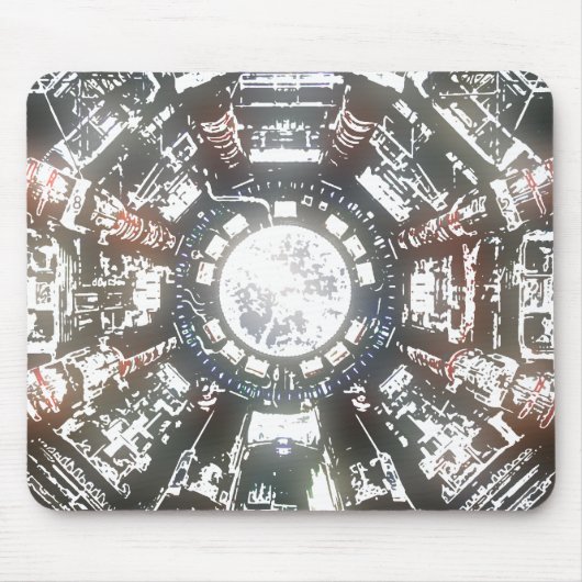 探知器のマウスパッドに マウスパッド (正面)