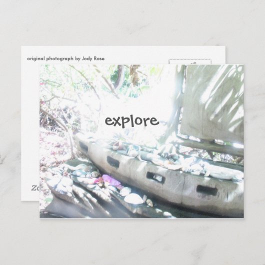 探索する ポストカード (正面/裏面)