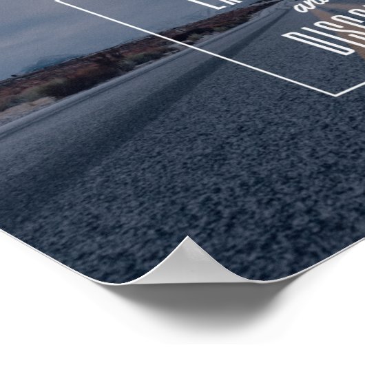 探索と探索 ポスター (角)