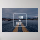 探索と探索 ポスター (正面)