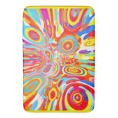 探索パター鮮やかン バスマット (正面縦)