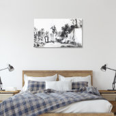 探索パーティー キャンバスプリント (インサイチュ (寝室))