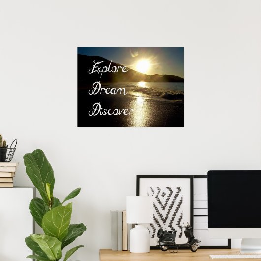 探索 ポスター (ホームオフィス)