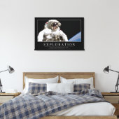 探索：感動的引用文2 キャンバスプリント (インサイチュ (寝室))