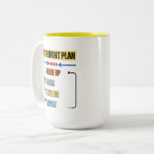 探索 – Retirement Plan 2024 Mug ツートーンマグカップ (正面左)