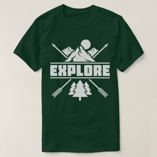 探索 Tシャツ (デザイン正面)