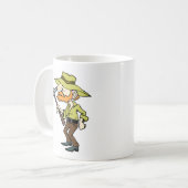 探鉱者 コーヒーマグカップ (正面左)