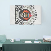 接カスタム退職した手凡例の名前を追加 横断幕 (トレードショー)