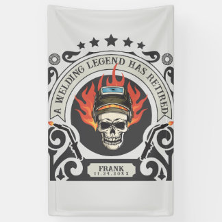 接カスタム退職した手凡例の名前を追加 横断幕