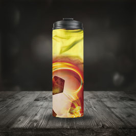 接写サッカー選手とボール タンブラー