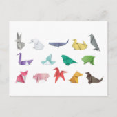 接写日本の用折り紙はがき ポストカード (正面)