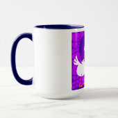 接吻しているアヒルマグ マグカップ (左)