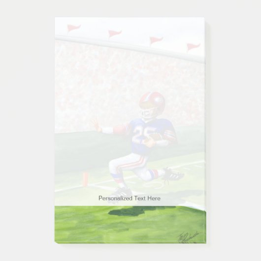 接地のためのゴールラインの交差 ポストイット (正面)