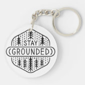 接地の慎重さを保つ接地 キーホルダー (裏面)