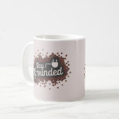 接地を維持 コーヒーマグカップ (正面左)