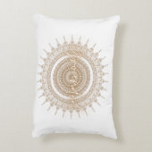 接地曼荼羅枕 アクセントクッション (裏面(縦))