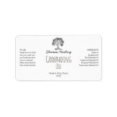 接地油ラベル ラベル (正面)