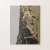 接地、エール対プリンストン、感謝祭日、 ジグソーパズル (縦)